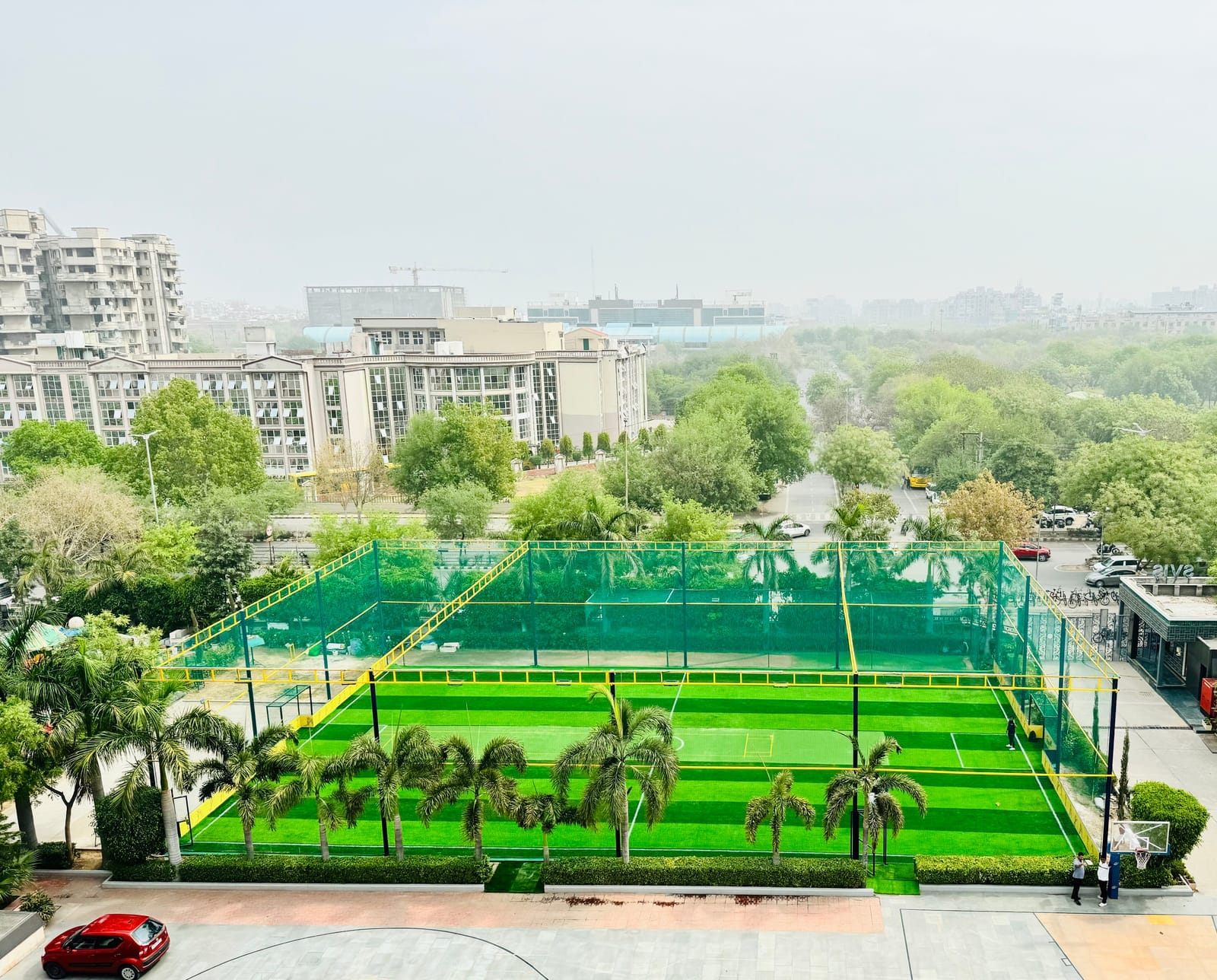 Sports facility at Adriel High School